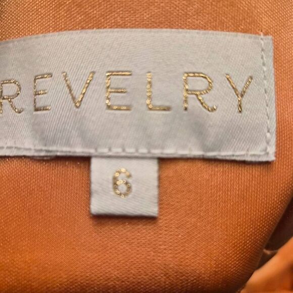 Revelry Bridesmaid Dress w/ detailed bodice and lace up back: Stunning Elegant - Picture 6 of 7